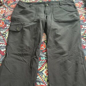 REI Black Cargo Pants for Outdoor Adventures